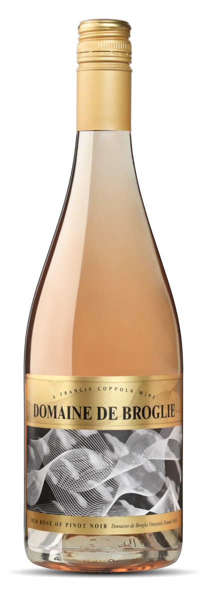 Domaine de Broglie 2020 Rosé of Pinot Noir.