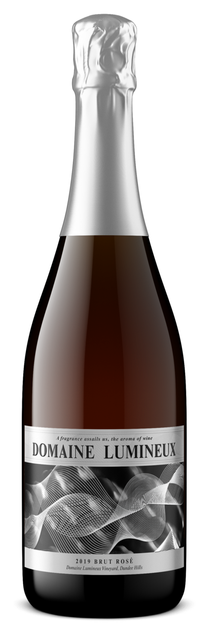Domaine Lumineux 2019 Brut Rosé - Dundee Hills, Willamette Valley Sparkling wine.