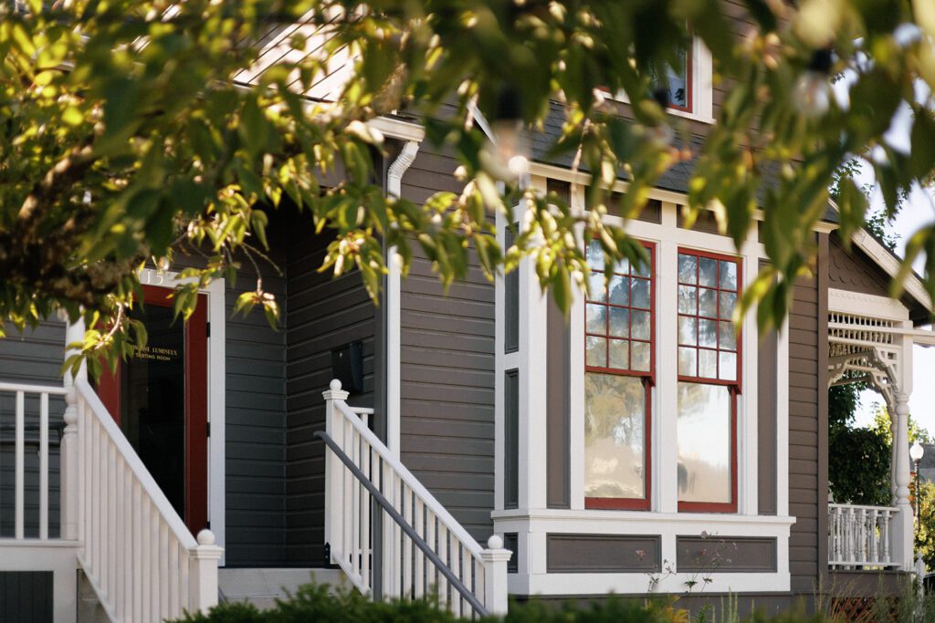 The Domaine Lumineux Tasting Room.