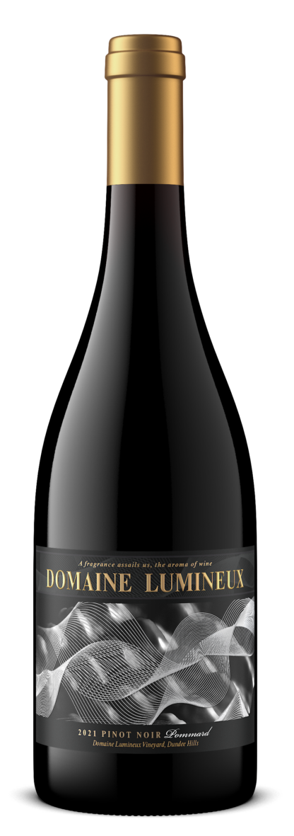 2021 Pommard Clone Pinot Noir Bottle.