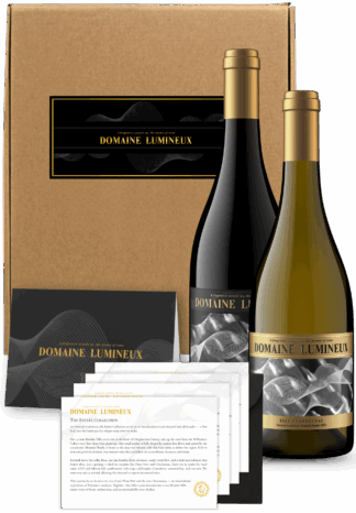 Domaine Lumineux Estate Wine Gift Collection with Pinot Noir and Chardonnay